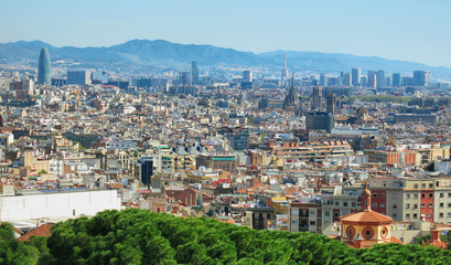 Barcelona cityscape