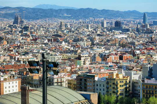 Barcelona cityscape