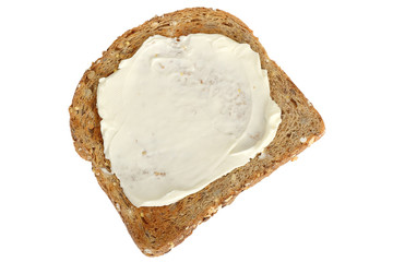 Wholemeal Toast with Soft Cheese