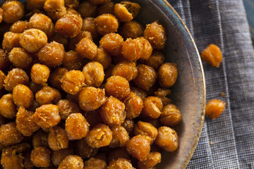 Healthy Roasted Seasoned Chick Peas