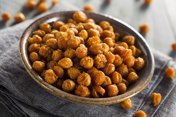 Healthy Roasted Seasoned Chick Peas