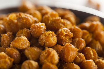 Healthy Roasted Seasoned Chick Peas
