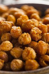 Healthy Roasted Seasoned Chick Peas