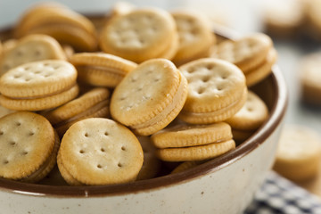 Healthy Peanut Butter Sandwich Crackers
