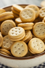 Healthy Peanut Butter Sandwich Crackers