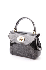 Handbag isolated white background