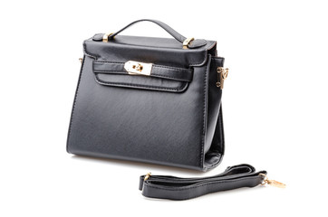 Handbag isolated white background