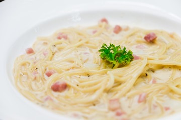 Spaghetti carbonara