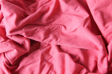 Red cloth background