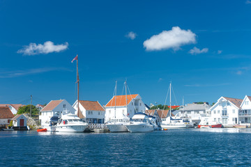 Skudeneshavn village in Norway