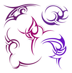 Fototapeta premium Tribal art