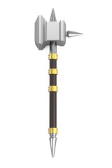 realistic 3d render of hammer