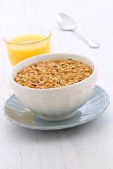 Delicious and healthy granola cereal