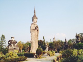 Buddha park in Nong Khai, Thailand