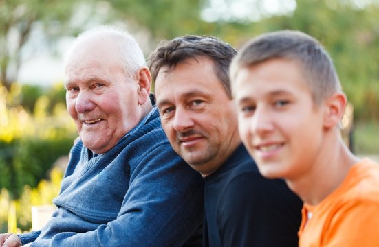 Three Generations Portrait