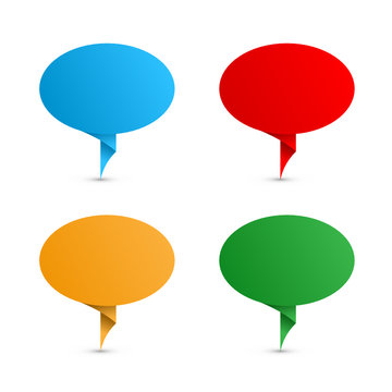 SPEECH BUBBLE Icons (web Forum Chat Testimonials Button)