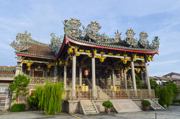 Chinese temple in Penang, Malaysia.
