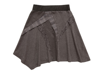asymmetric  flared skirt