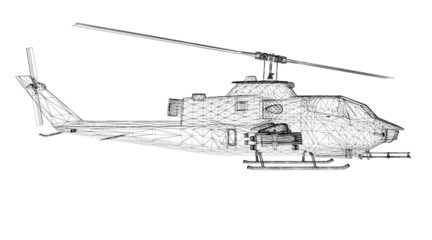 military helicopter