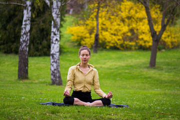 Fototapeta premium Morning exercise