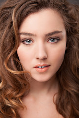 Fototapeta premium beauty woman portrait of teen girl