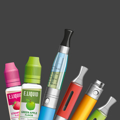 E-cigarette, e.cigarette, cigarette électronique - 63620713