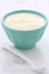Fresh plain yogurt