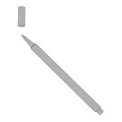 cartoon image of stationery tool