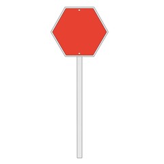 cartoon image of traffic sign