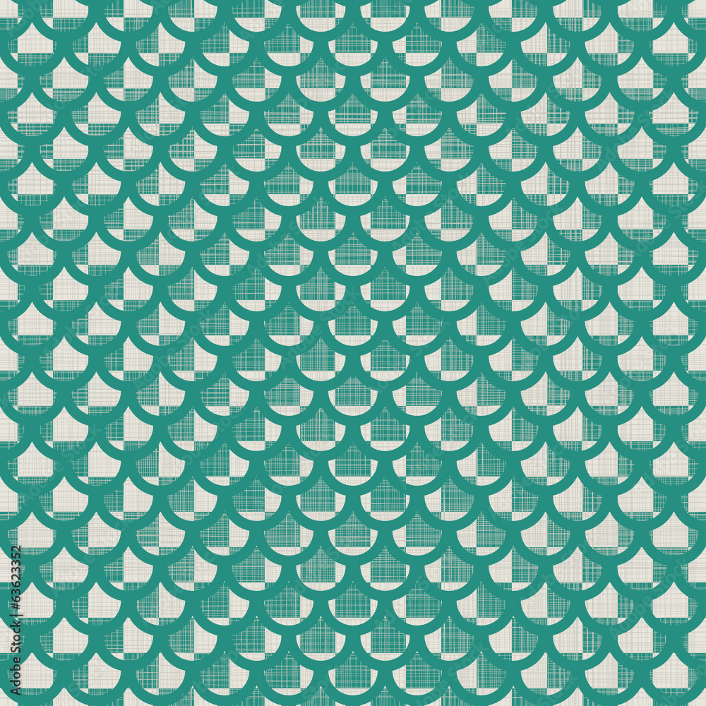 Poster retro abstract seamless background with fabric texture