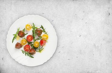 fresh vegetable salad