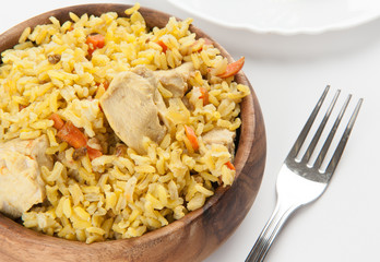 pilaf with chicken