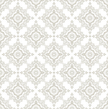 Traditional vector seamless wallpaper