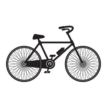 Bicycle, vector format