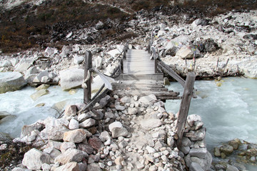 Wooden bridge