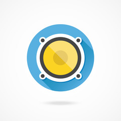 Vector Sound Speaker Icon