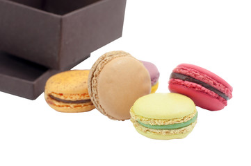 macaron in isolated background