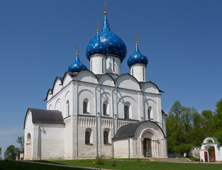 Fototapeta na wymiar Katedra Narodzenia na Kremlu w Suzdal