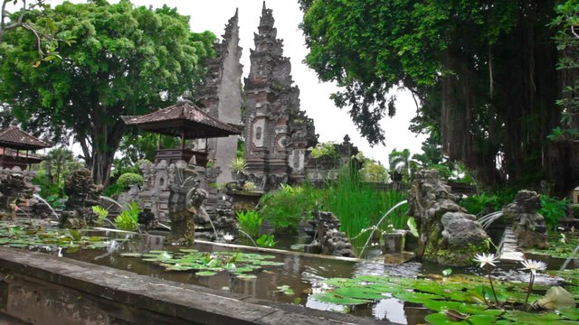 Water Palace. Bali island. Indonesia