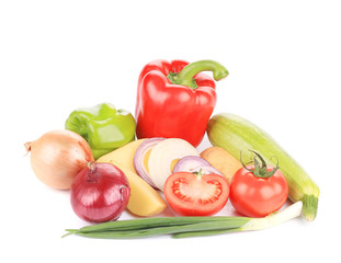 Fresh vegetables.