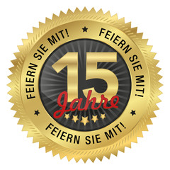 15 Jahre Jubiläum - Feiern Sie mit!