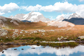 Lago di montagna, Gran Paradiso, Valle d'Aosta