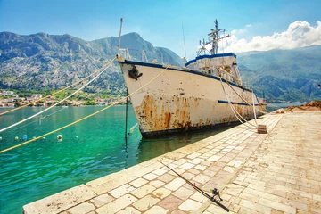 Fototapete Schiffswrack Abandoned ship