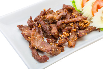Fried pork thai style