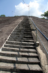 Fototapeta premium Steps on the rock