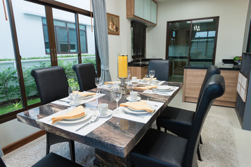 Modern dining room
