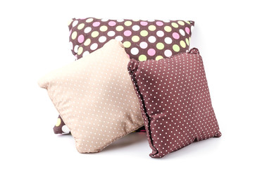 Pillow isolated white background