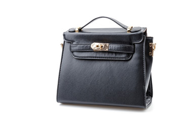 Handbag isolated white background