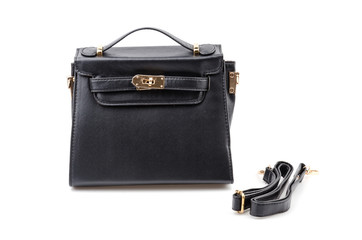 Handbag isolated white background