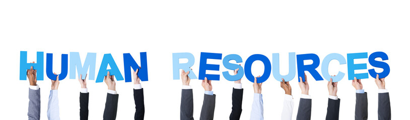 Business People Holding Human Resources